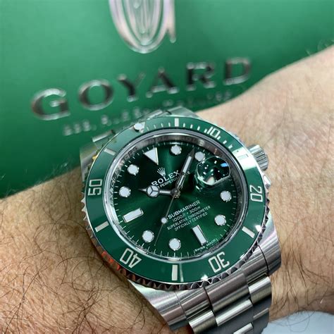 bracciale rolex submariner verde|rolex submariner green bezel.